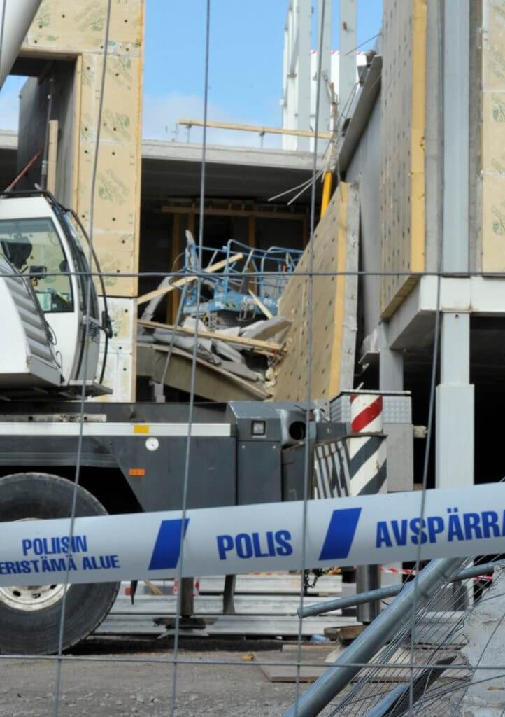 Yritysten omille työntekijöille sattuu vähemmän tapaturmia