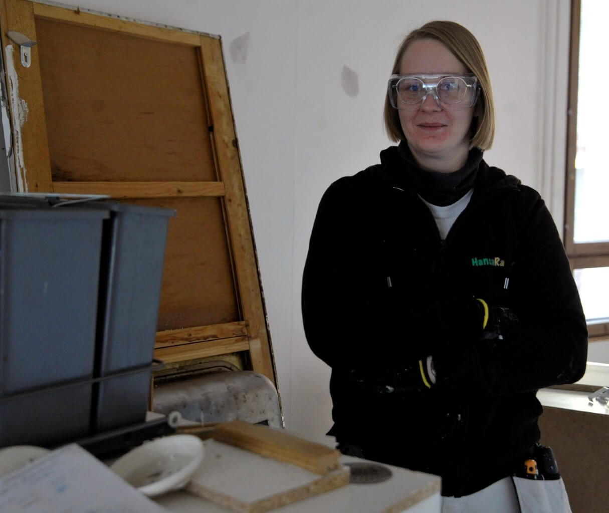 Elämä jättää jälkensä ja lattia likaantuu