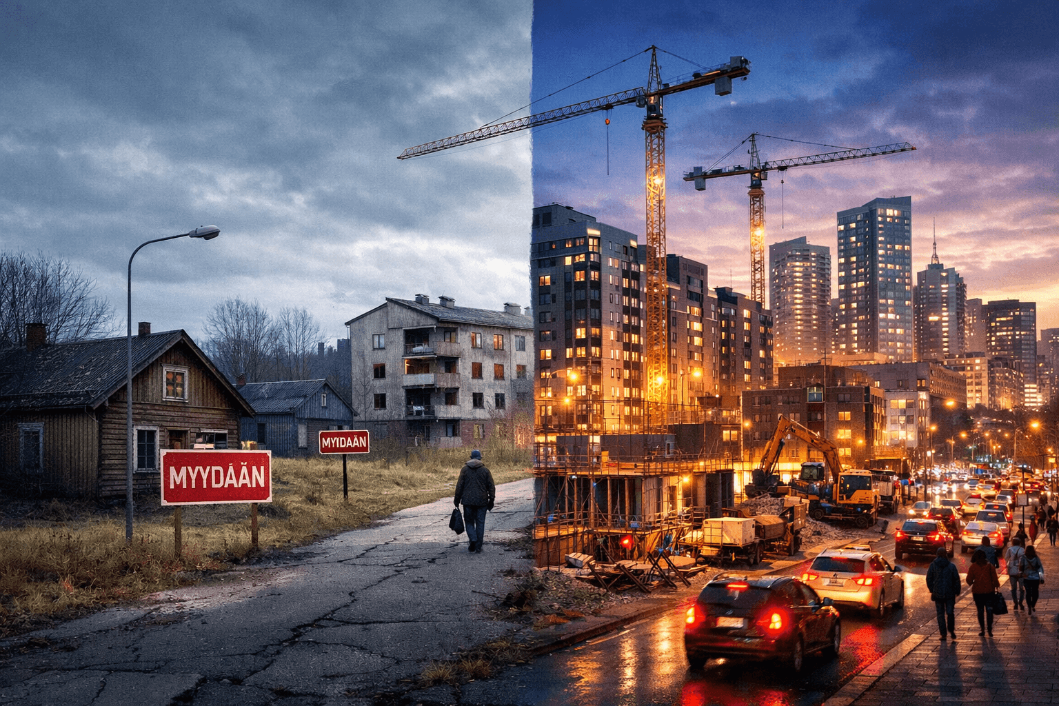 Rakentamisen taantumasta nousuun?