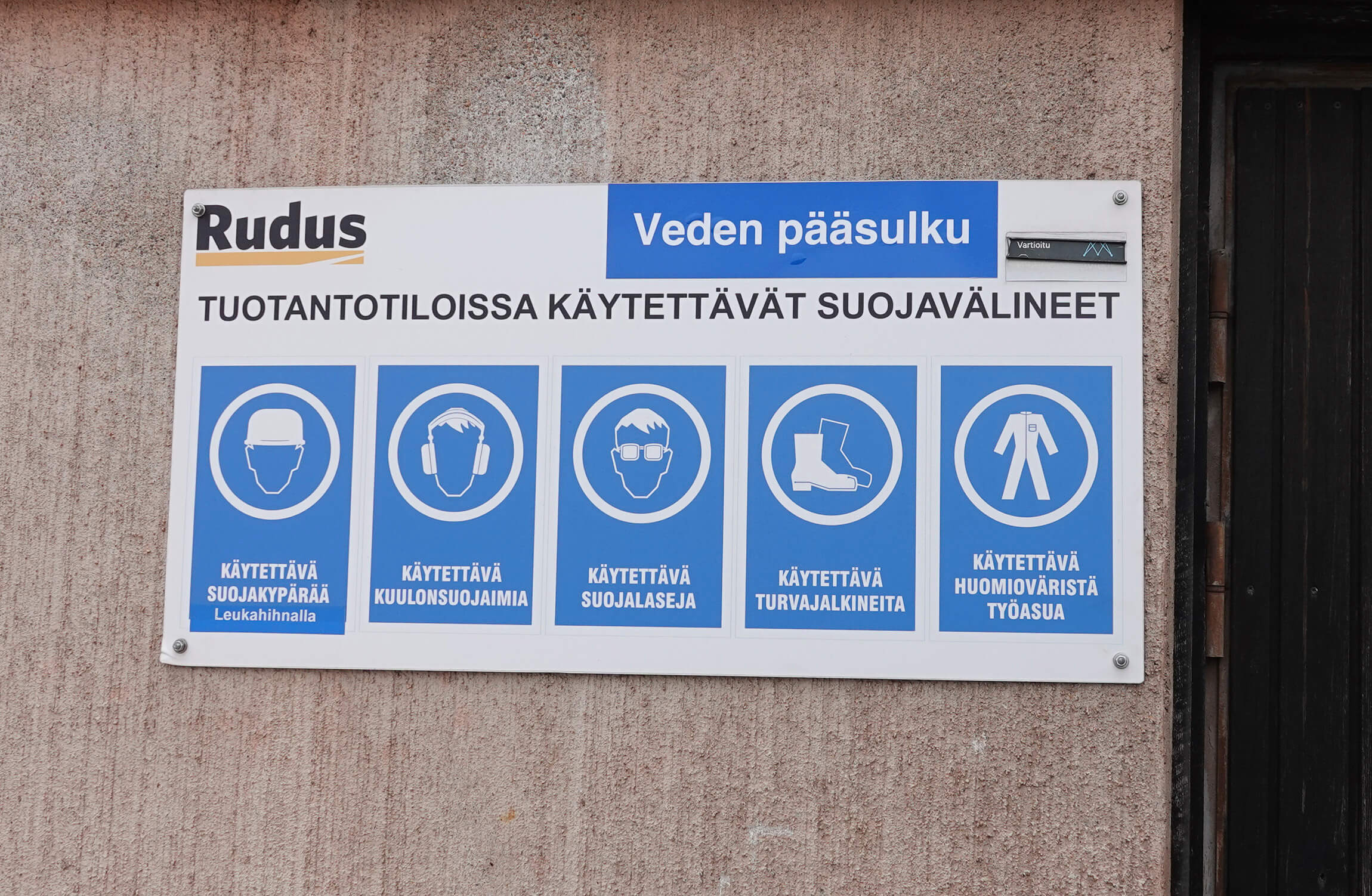 Työturvallisuus on tasaista suorittamista