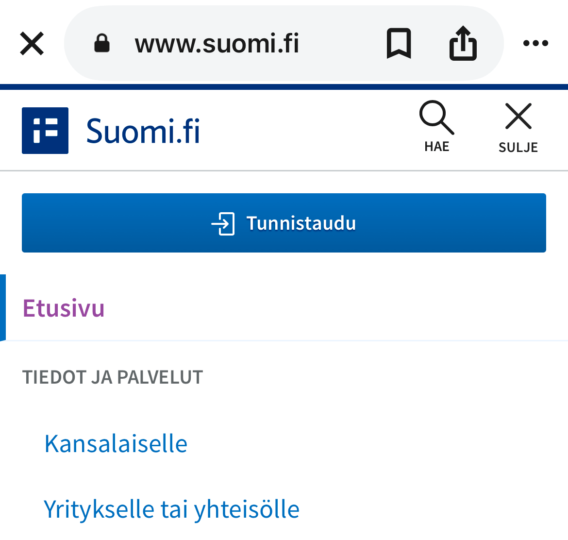 Huomio rakentaja, viranomaispostisi muuttuu digitaaliseksi!