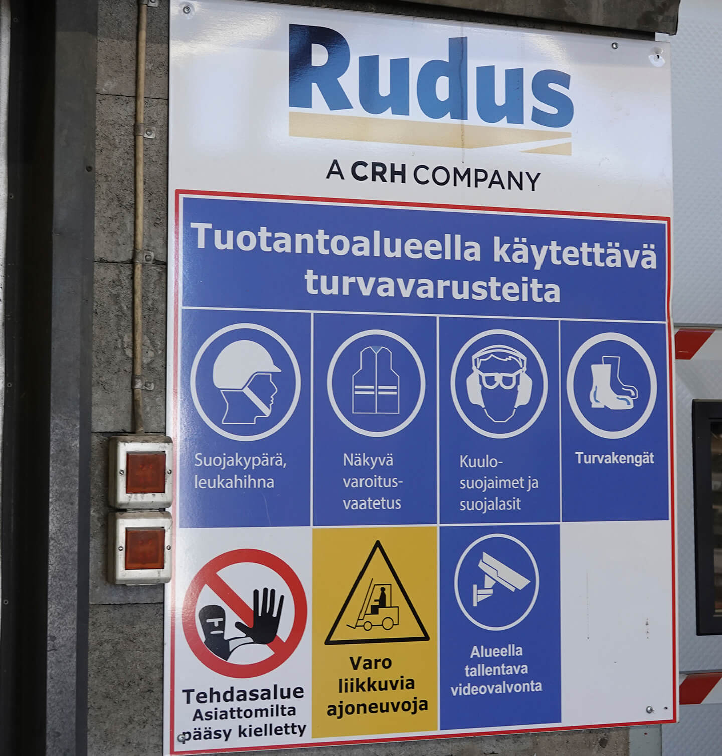 Esimerkillistä pölynhallintaa ja siisteyttä