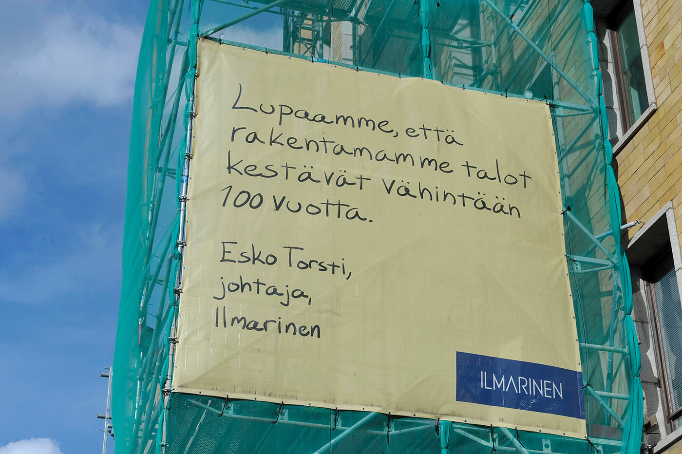 Vakuuttavaa työtä vastuullisuuden eteen