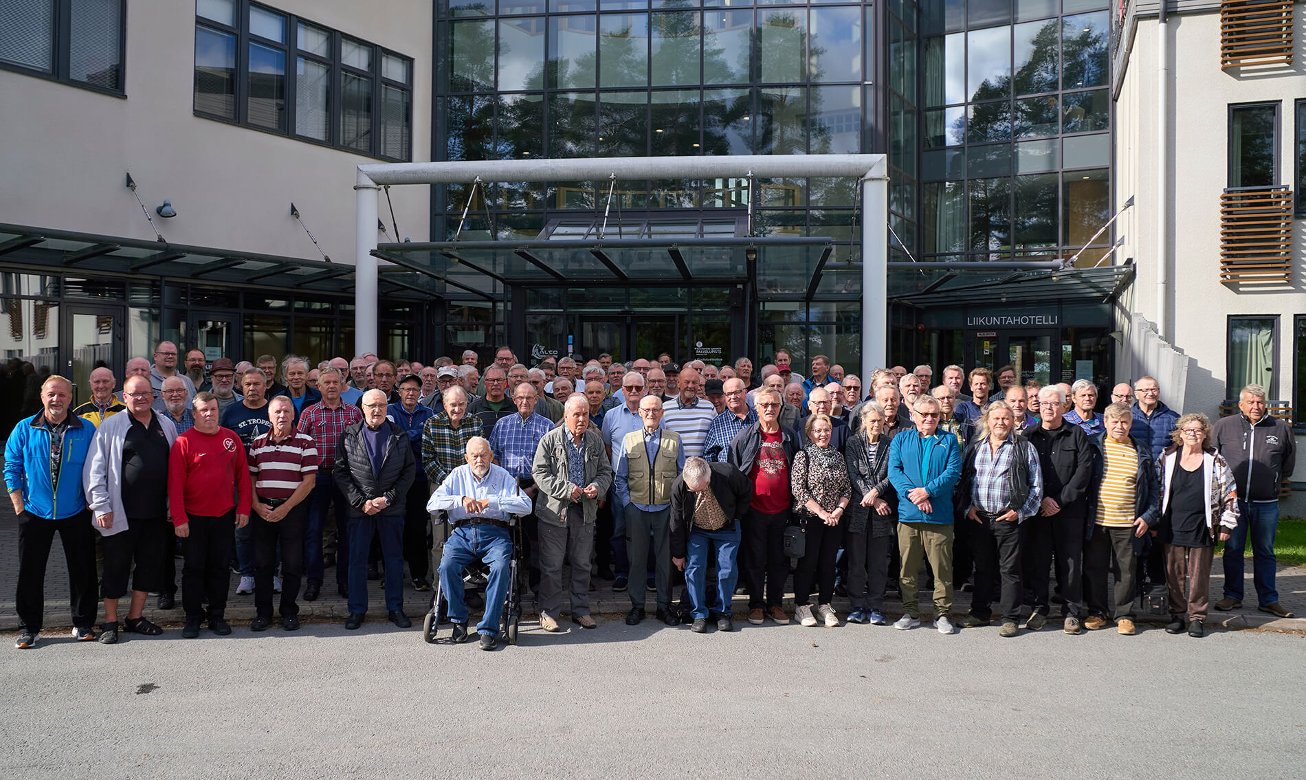 Liike on lääke – veteraanit tapasivat Kuortaneella